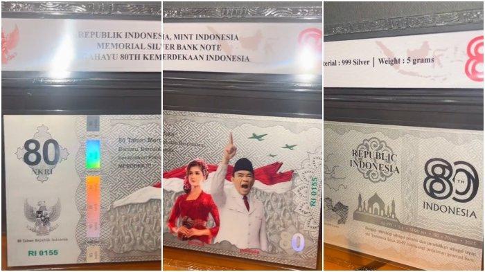 Viral Uang Rp 250.000 Edisi HUT ke-80 RI, Peruri dan BI Pastikan Hoaks!